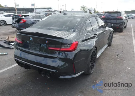 2023 BMW M3 Competition xDrive from USA, damaged, VIN WBS43AY06PFR25899